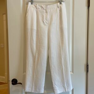 Talbots Bristol Crop 100%Linen Women’s Pants